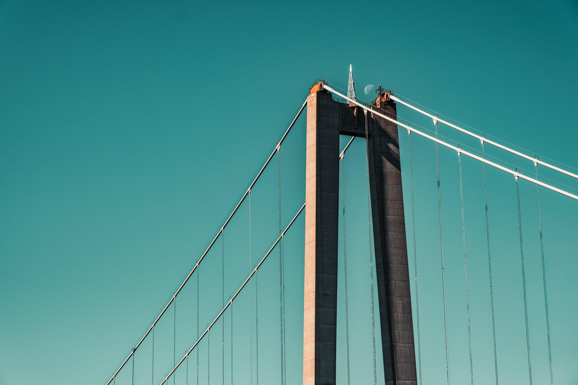 The weight of the air decorative-art-high-coast-bridge-sweden-fine-art-print